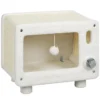 Kattenhuis In TV ontwerp, Kattenhol Met Hangmat En Speelbal, Sisal Krabmat, Voor Katten Tot 7 Kg 50 X 33 X 42 Cm