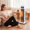 Keramische Verwarming, 2.000 W, 4 Modi, Thermostaat, Afstandsbediening, Energiebesparend