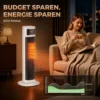 Keramische Verwarming, 2.000 W, 4 Modi, Thermostaat, Afstandsbediening, Energiebesparend