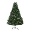 Kerstboom, 550 Warmwitte LED's, 1494 Takken, Brandvertragend, Kunststof/Metaal, 180 X 112 Cm, Groen