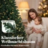 Kerstboom, 550 Warmwitte LED's, 1494 Takken, Brandvertragend, Kunststof/Metaal, 180 X 112 Cm, Groen