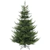 Kerstboom, Kunstmatige Spar, Realistisch Uiterlijk, Snelle Opbouw, Kunststof, Groen, 140 X 140 X 210cm