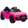 Kinder Elektrische Auto Audi A5L 12V Kinderwagen Met 2,4 G Afstandsbediening 2 Motoren Lithium Batterij Zachte Start 4 Wiel Ophanging