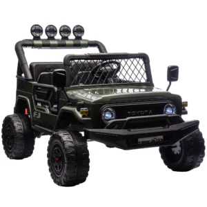 Kinder Elektrische Auto TOYOTA FJ 24V Elektrische Auto Voor Kinderen Met Afstandsbediening 200W Motor Lithium Batterij 2 Zitter Voor 3 8