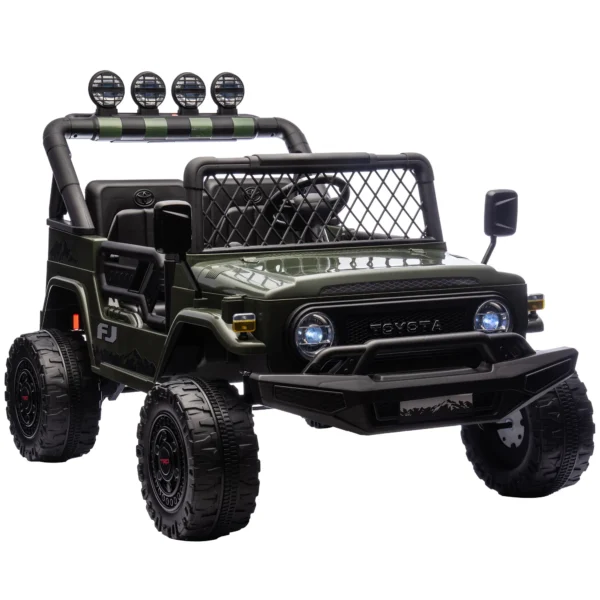 Kinder Elektrische Auto TOYOTA FJ 24V Elektrische Auto Voor Kinderen Met Afstandsbediening 200W Motor Lithium Batterij 2 Zitter Voor 3 8