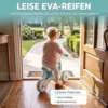 Kinderen Loopfiets Opvouwbaar Looplerenfiets Met Stille EVA wielen Hoogteverstelbare Zitplaats Voor 1 2 Jaar Blauw