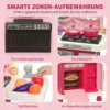 Kinderkeuken Kinder 33 delig Speelkeuken Accessoires Met Licht, Geluid, Opslagruimte, Speelgoedspoelbak, Fornuis En Oven 3 6 Jaar