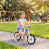 Kinderloopfiets 3 5 Jaar Baby Tot 50 Kg Houten Loopfiets Met EVA Wielen Verstelbare Zithoogte Natuurhout