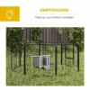 Klein Dierenhok Klein Dierenhuis Met Helling Hout Grijs