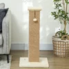 Krabpaal Kattenboom, Incl. Speelbal, Pluche, Jute, 41 Cm X 41 Cm X 81 Cm, Beige