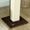Krabpaal Kattenboom, Incl. Speelbal, Pluche, Sisal, 41 Cm X 41 Cm X 81 Cm, Crème + Bruin