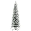Kunstkerstboom 210 Cm, Lijkt Net Echt Met 800 Dichte Takken, Kunstsneeuw, Automatische Opening