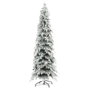 Kunstkerstboom 210 Cm, Lijkt Net Echt Met 800 Dichte Takken, Kunstsneeuw, Automatische Opening