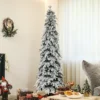 Kunstkerstboom 210 Cm, Lijkt Net Echt Met 800 Dichte Takken, Kunstsneeuw, Automatische Opening