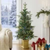 Kunstmatige Kerstboom, 120 Cm Kerstboom Met 110 LED verlichting 147 Toppen, 2 Lichtkleuren, Afstandsbediening