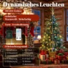 Kunstmatige Kerstboom, 120 Cm Kerstboom Met 110 LED verlichting 147 Toppen, 2 Lichtkleuren, Afstandsbediening