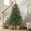 Kunstmatige Kerstboom 150 Cm, Edeltanne, Vol Met Inklapbare Takken, 525 Toppen, Opvouwbare Houten Standaard, Groen