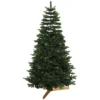 Kunstmatige Kerstboom 180 Cm, Edelspar, Vol Met Inklapbare Takken, 961 Toppen, Opvouwbare Houten Standaard, Groen