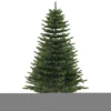 Kunstmatige Kerstboom 180 Cm, Fraser Spar Met Houten Standaard, 988 Realistische Takpunten Voor Thuis En Kantoor, Groen