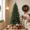 Kunstmatige Kerstboom Opvouwbare Houten Standaard Spuitgiet Dennenboom 1438 Toppen 180 Cm Groen
