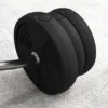 Langhalter Set 25kg Antislip Curlstang Met 6 Gewichten, PVC Coating, Haltersstang Van Staal