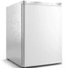 Mini diepvries 59 L, Tafel diepvries, Verwisselbare Deurrichting, Verwijderbare Planken, Instelbare Temp., Wit