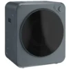 Mini Wasdroger 4 Kg Met 5 Programma's Tot 60℃ 800W/400W Luchtafvoerdroger Met Roestvrijstalen Trommel Grijs