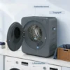 Mini Wasdroger 4 Kg Met 5 Programma's Tot 60℃ 800W/400W Luchtafvoerdroger Met Roestvrijstalen Trommel Grijs