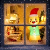 Opblaasbare Kerst Gemberkoekman, 250 Cm, Met Geschenkdoos En LEDs, Voor Buiten