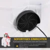 Opblaasbare Kerstdecoratie Opblaasbare Kerstfiguren. Zelfopblazend Incl. Blower, 2 M, Meerkleurig