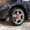 Porsche Glijdende Auto Voor Kinderen Met Hoorn, Licht, Motorgeluiden, Voor 18 36 Maanden, Matzwart