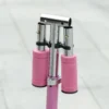 Roller Kinderstep Met LED Wielen 124 Mm Rollen Inklapbaar Hoogteverstelbaar Met Muziek Achterrem Roze