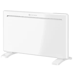 Slimme Paneelverwarming 1500 W, Vrijstaand/wandmontage, Elektrische Verwarming Met 7 dagen Timer, Raamdetectie, Vorstbescherming, Wit