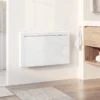 Slimme Paneelverwarming 1500 W, Vrijstaand/wandmontage, Elektrische Verwarming Met 7 dagen Timer, Raamdetectie, Vorstbescherming, Wit