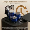 Slimmere Deurcilinder, 5 in 1 Met Vingerafdruk, Code, App, NFC Kaart & Sleutel, Gedeelde Toegang, Bluetooth Cilinder