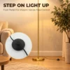Staande Lamp 350° Verstelbaar Voor Woonkamer En Kantoor Staande Lamp Met 3 Stalen Gouden Schermen