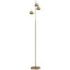 Staande Lamp 350° Verstelbaar Voor Woonkamer En Kantoor Staande Lamp Met 3 Stalen Gouden Schermen