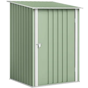 Stalen Tuinschuur 100 X 103 X 160cm Lichtgroen