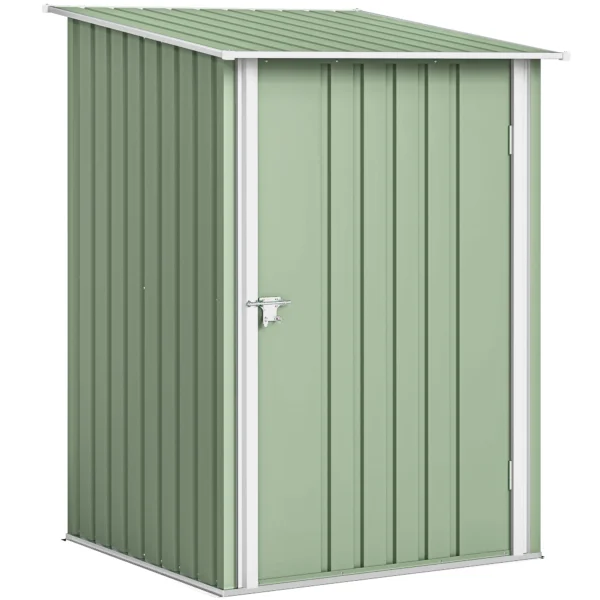 Stalen Tuinschuur 100 X 103 X 160cm Lichtgroen