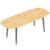 Uitschuifbare Eettafel Voor 6 8 Personen, Keukentafel Met Opbergruimte, Eikenhout look