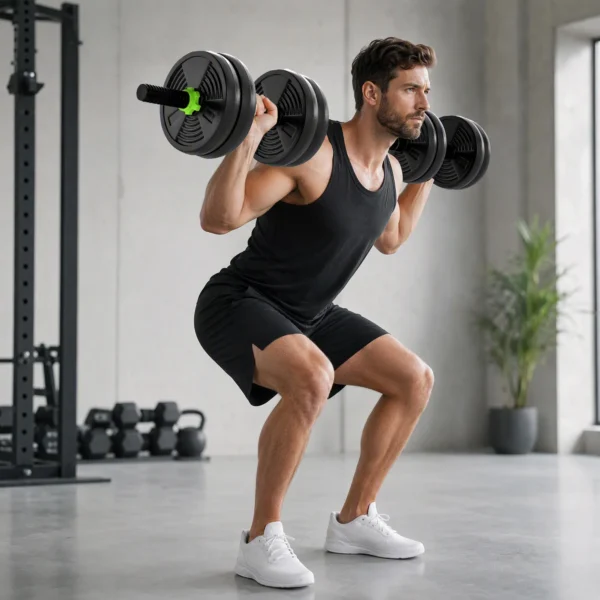 Verstelbare Halterset 15 KG Korte Halterset Korte Halters Lange Halters Halterset Voor Krachttraining