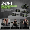 Verstelbare Halterset 15 KG Korte Halterset Korte Halters Lange Halters Halterset Voor Krachttraining