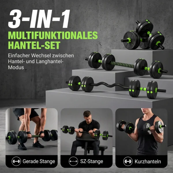 Verstelbare Halterset 15 KG Korte Halterset Korte Halters Lange Halters Halterset Voor Krachttraining