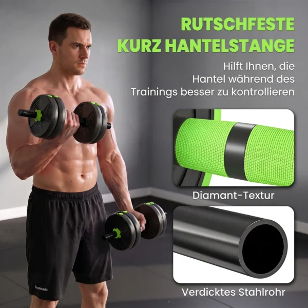 Verstelbare Halterset 15 KG Korte Halterset Korte Halters Lange Halters Halterset Voor Krachttraining