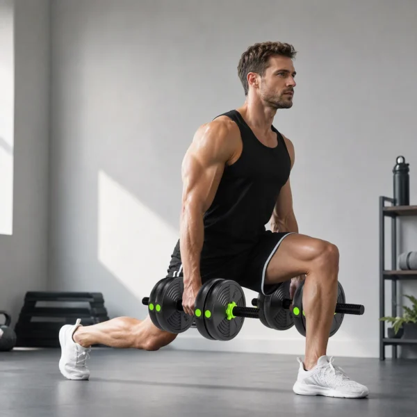 Verstelbare Halterset 15 KG Korte Halterset Korte Halters Lange Halters Halterset Voor Krachttraining