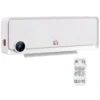 Wandmontage Verwarmingstoestel 2000W Met Afstandsbediening, 3 Bedrijfsmodi, LED Display 12u Timer