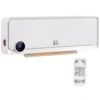 Wandmontage Verwarmingstoestel 2000W Met Afstandsbediening, 3 Bedrijfsmodi, LED Display 12u Timer