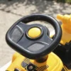 Zitgraafmachine Met Schepstuur, Kindergraafmachine Met Ophefbare Voorrol, Claxon, Opbergruimte Onder De Zitplaats
