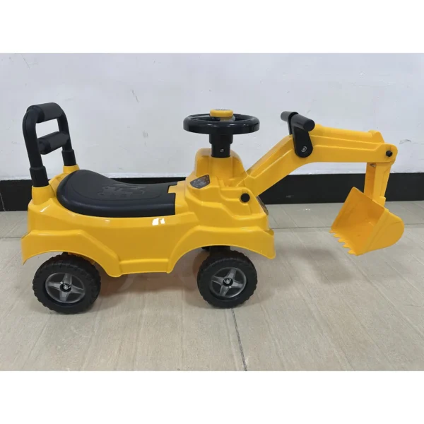 Zitgraafmachine Voor Kinderen Met Schepstuur, Kindergraafmachine Met Claxon, Opbergruimte Onder De Zitting Voor 1 3 Jaar