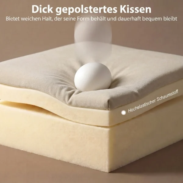 3 in 1 Slaapstoel, Klapstoel Met Slaapfunctie, Verstelbare Click Clack Rugleuning, Beige